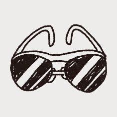 sunglasses doodle N7