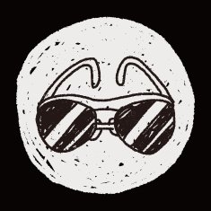 sunglasses doodle N8