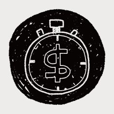 time is money doodle N6