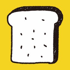 toast doodle drawing N19
