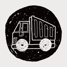truck doodle N74