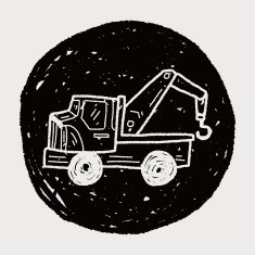 Truck doodle N77 free image download