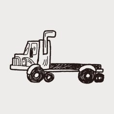 truck doodle N86