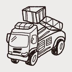 truck doodle N91