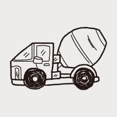 truck doodle N92