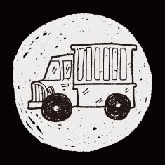 truck doodle N96
