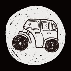 truck doodle N98