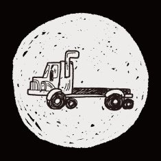 truck doodle N99