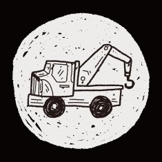truck doodle N101