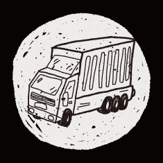 truck doodle N103