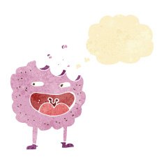 cookie cartoon character with thought bubble N2