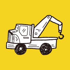 truck doodle N127