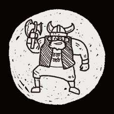 viking doodle N23