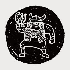 viking doodle N24