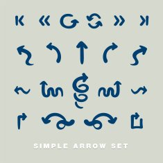 simple arrow set
