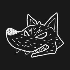 Werewolf doodle N16