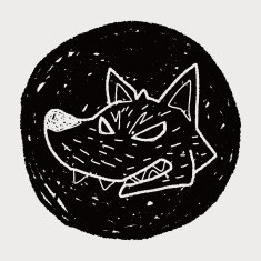 Werewolf doodle N17