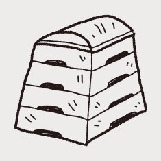 horse box doodle N3