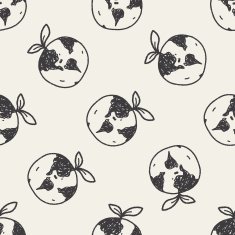 Environmental protection concept Protect our environment prote seamless pattern background N2