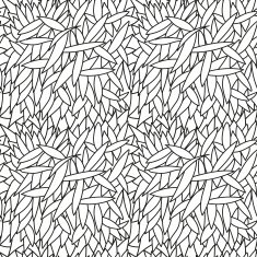 Seamless pattern with leafs