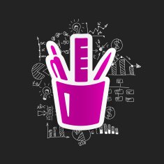 drawing business formulas stationery tools N12