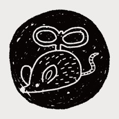 doodle toy mouse N5