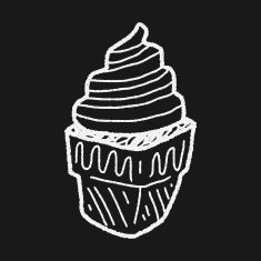 ice cream doodle drawing N18