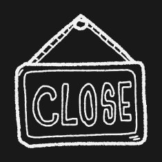 close banner doodle N12