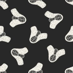 kendo doodle seamless pattern background N2