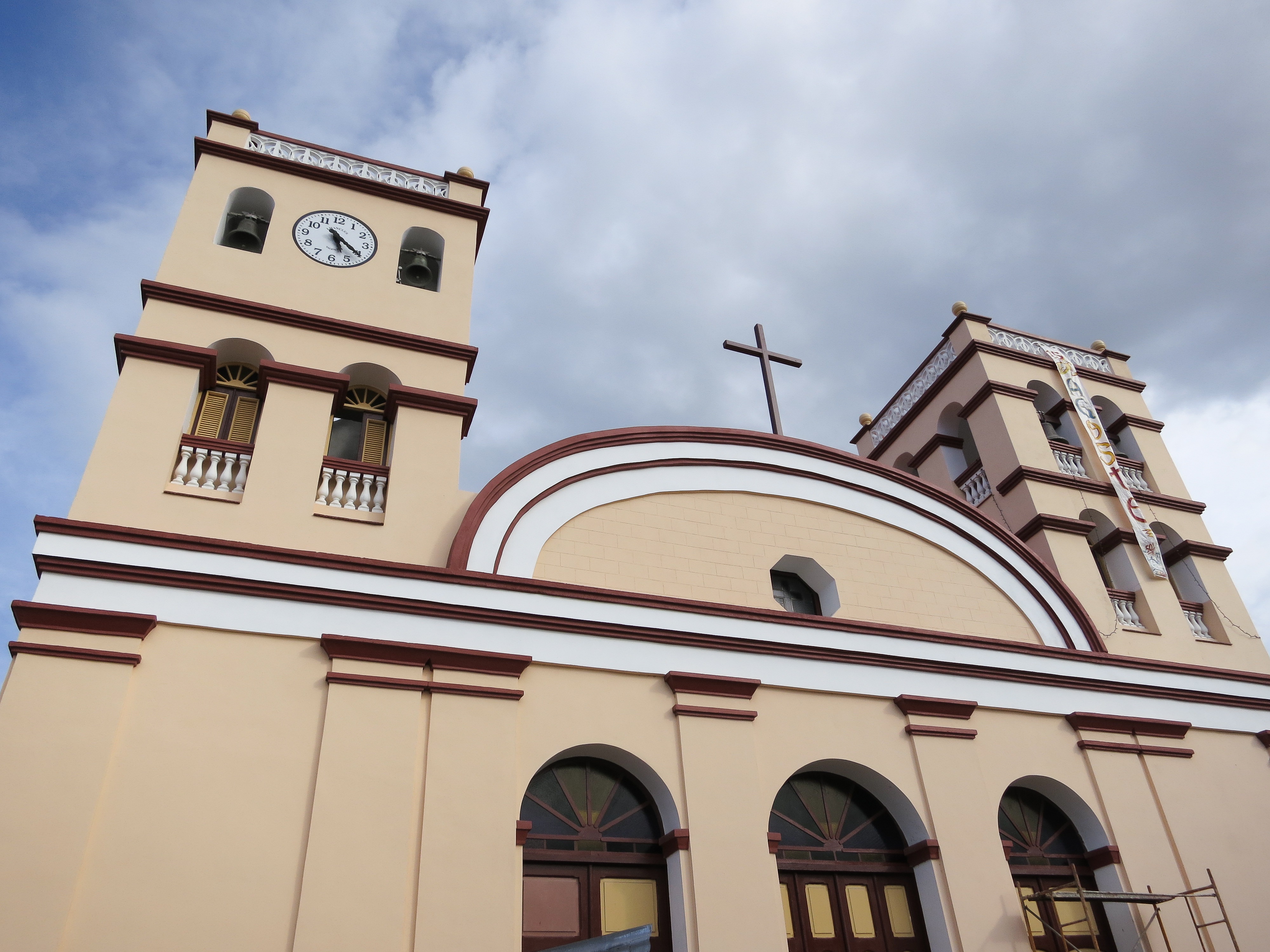 Catholic church in Baracoa, Cuba free image download