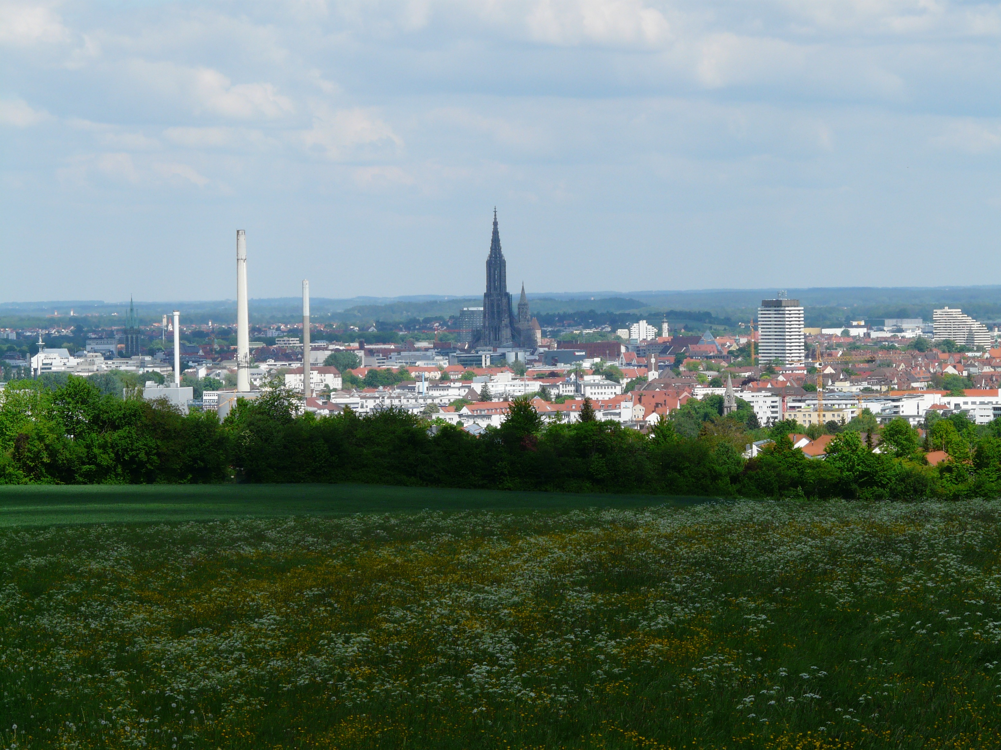 Panorama of Ulm free image download