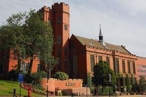 brick historic building in England