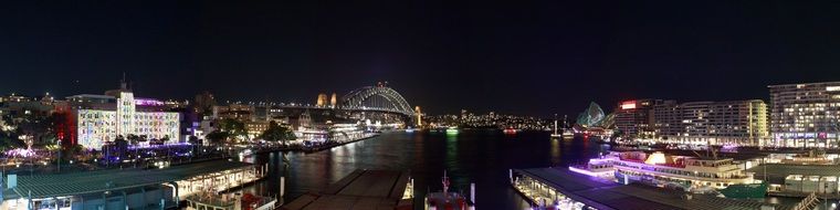 Sydney at night