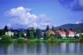town river