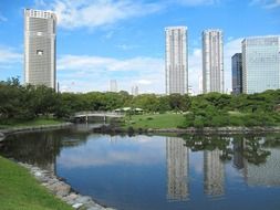 tokyo japan skyscrapers