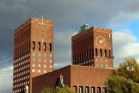 Photo Town Hall in Oslo, Norway