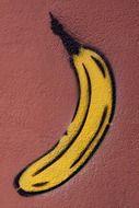 graffiti banana drawing