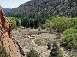 bandelier national monument near New Mexico