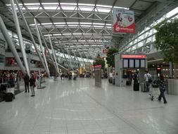 airport in Dusseldorf