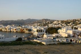greek island near the sea