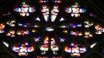 church window in cathedral