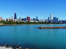 lake Michigan in Chicago