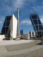 Modern monument in Madrid