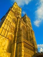 westminster in sun light in london