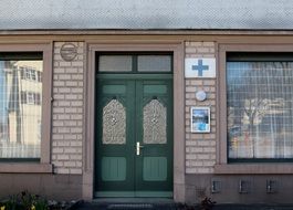 building facade wood