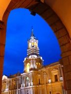 cathedral in peru