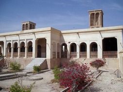 ancient palace ruin, iran