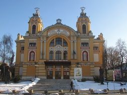 historic building in Cluj-Napoca in romania