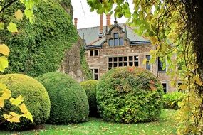 old castle in Thuringen, Germany