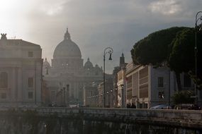 Vatican in early morning